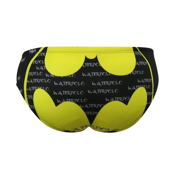 Men’s Athletic Swimwear Sporti Swimsuit Batman Active Swimmers for Water Polo, Underwater Hockey, Rugby Swimsuit Most Advance Performance and Training Fabric