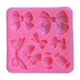 thumbnail image 1 of Abbracc Modèle de Statue en Silicone 3D Nœud Papillon Accessoires de Cuisine Matériau Résine Époxy 8.9cmx8.9cm, 1 of 9