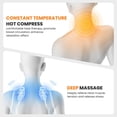 thumbnail image 5 of Fisiorest 3-In-1Neck Massager Pillow,Neck Massager for Pain Relief Deep Tissue, Massage Pillow with Heat, Vibration & Airbag Traction, 3D Ergonomic Cervical Hump Corrector Massage for Home Office, 5 of 8
