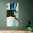 thumbnail image 4 of "Kabuki I B" Frameless Free Floating Reverse Printed Tempered Art Glass Wall Art, 4 of 5