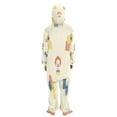thumbnail image 3 of Vzayyk 4T-14Y Size Aviliable Cozy One-Piece Footless Sleeper Pajama Clown, 3 of 8