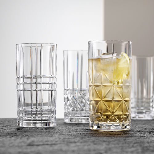 Riedel Highland Whiskey Set With 8 Longdrink Glasses Decanter with 4