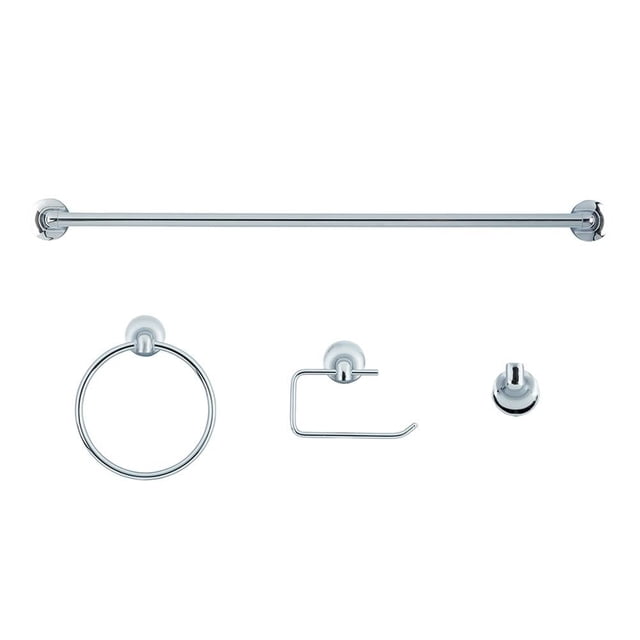 Set de Accesorios para Baño HUT Mod. HBSB-9305 Cromado