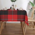 thumbnail image 3 of Rectangle Table Cloth, Scottish Clan Cunningham Tartan Plaid Resistant Washable Tablecloth Decorative Table Cover for Dining, Indoor and Outdoor, 3 of 6