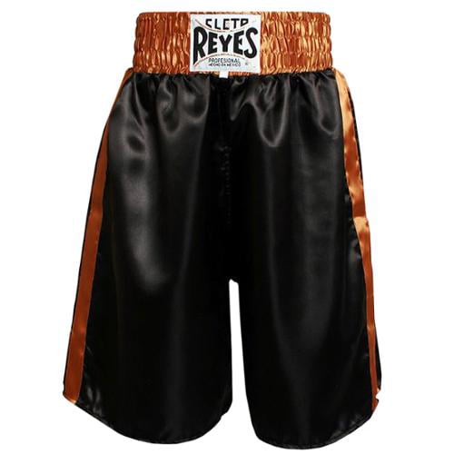 Cleto Reyes Satin Boxing Robe with Hood Black/Gold