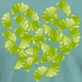 thumbnail image 3 of CafePress - Ginkgo Leaf Heart - Mens Comfort Colors Shirt, 3 of 5