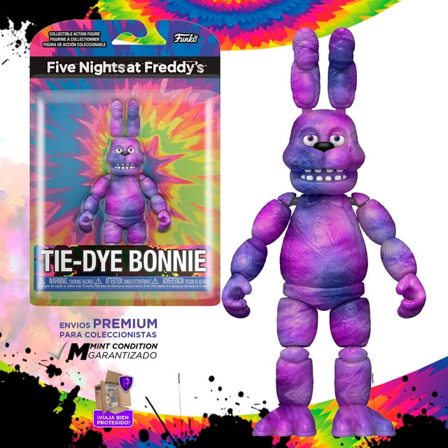 Figura de Accion Tie Dye Bonnie Five Nights At Freddys Funko Original