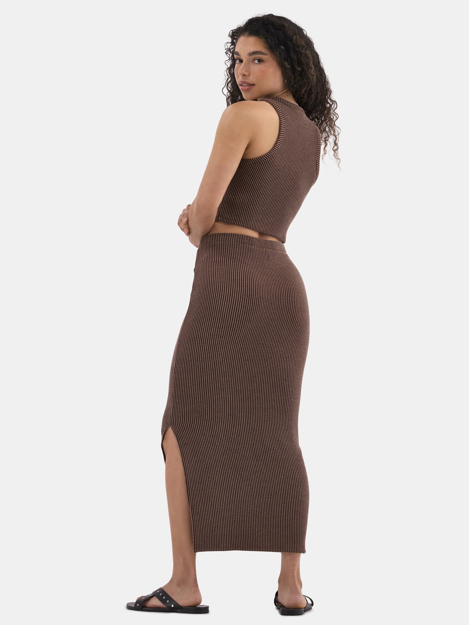 No Boundaries Tank and Midi Skirt Set, 2-Piece, Women's