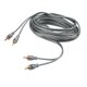 thumbnail image 1 of Cable De Audio De Baja Frecuencia, Cable De Audio De Durabilidad Máxima De 5 M De Longitud De Baja Frecuencia Para La Modificación Del Amplificador De Audio Del Automóvil Para, 1 of 8