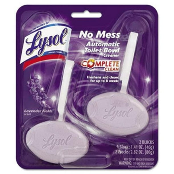 Lysol Brand No Mess Automatic Toilet Bowl Cleaner Lavender