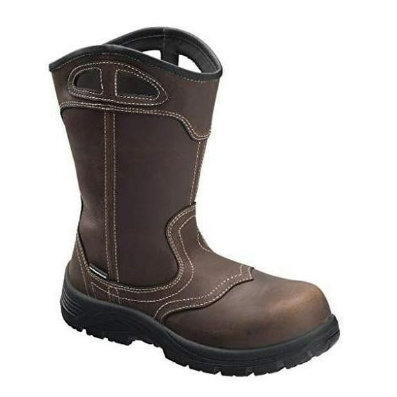 Avenger Women's 10" Framer Wellington Composite Toe Waterproof Work Boots Brown - A7147
