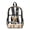 Cute Corgi Dog, variant on COEQINE Clear Backpack for School Multi-Pocket Bookbag PVC Polyester See Through Book Bag with Padded Shoulder Straps, Heavy Duty Work Bag Transparent Daypack, Cute Corgi Dog