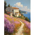 thumbnail image 1 of Qisvanset Framed Canvas Wall Art 12x16 Inch Vintage Impressionist Kitchen Apartment Wall Art, 1 of 5