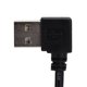 thumbnail image 3 of Cable de datos USB codo a conector macho recto conversión caja de disco duro línea de extensión 1m, 3 of 8