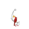 thumbnail image 2 of Artificial Bird Drops Glue Craft Home Hanging Decoration Window Site Layout Decoration, 2 of 12