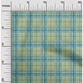 thumbnail image 1 of oneOone Viscose Chiffon Fabric Madras Check Decor Fabric Printed BTY 42 Inch Wide, 1 of 4