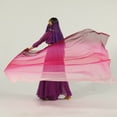 thumbnail image 5 of Baisdan Worship Flag for Dance Church Praise Dance Flags for Worship, 4# WHITE-PINK-PURPLE , 1 Pack, 5 of 8