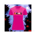 thumbnail image 1 of Playera Blusa De Gatos y Calabazas Dia De Brujas Halloween Dia De Muertos Color Fucsia Talla Chica Marca Emil SaEs, 1 of 4