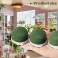 thumbnail image 5 of Mini Floral Foam Holder Floral Arranging Supplies Round Green Floral Foam for Table Wedding Wine Bottle Decor 12 Pcs, 5 of 6