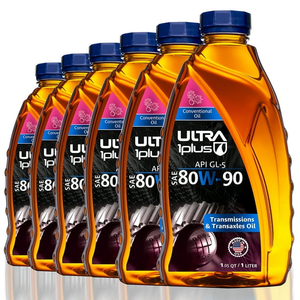 Ultra1Plus SAE 80W90 Gear Oil, API GL5 Quart