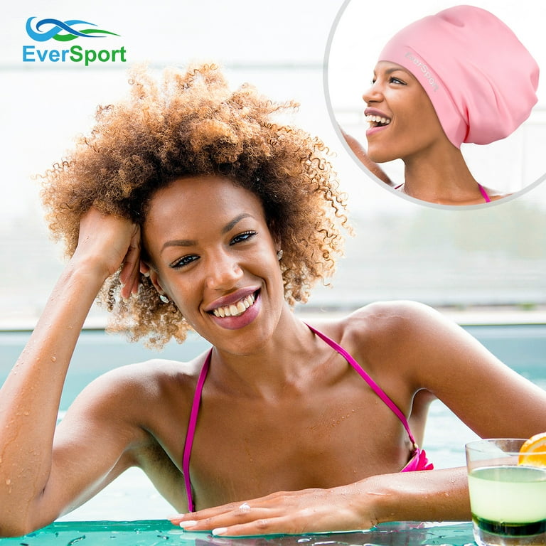 EverSport XL Swim Cap for Dreadlocks, Braids, Long Hair, Unisex