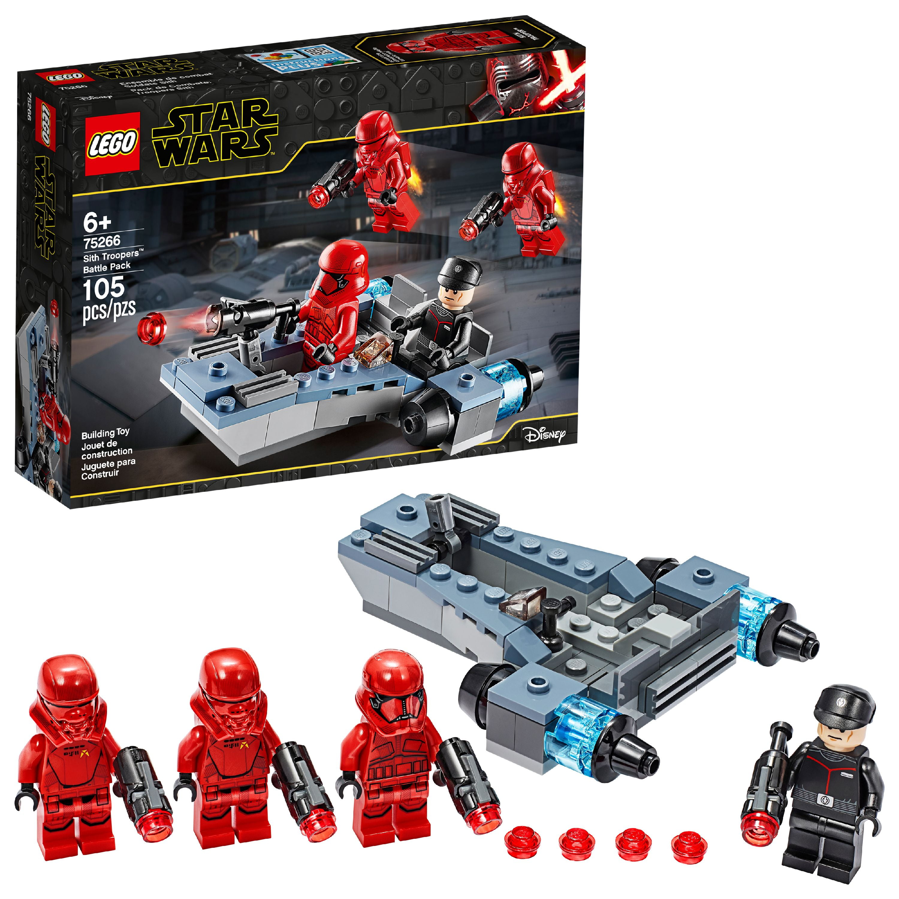 Lego Star Wars 75266-3 x SITH TROOPER Speeder genuine new w instruction 
