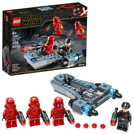LEGO Star Wars Sith Troopers Battle Pack 75266 Stormtrooper Speeder Vehicle Building Kit (105 (Best Way To Organize Lego Pieces)
