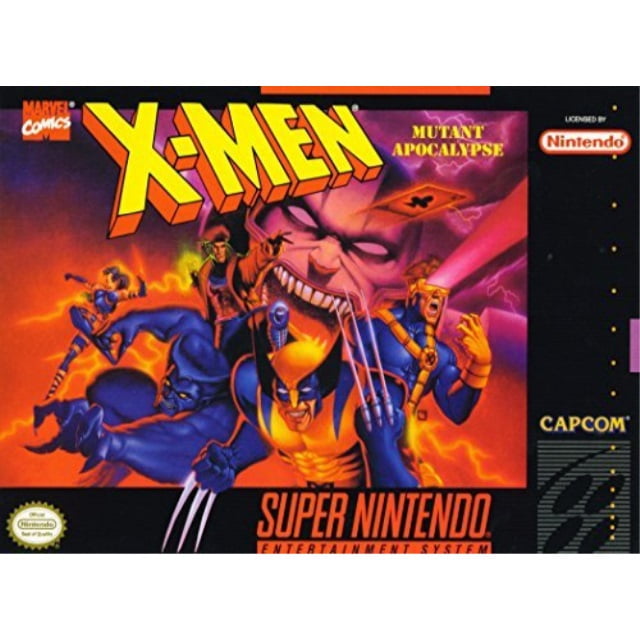 X-Men: Mutant Apocalypse (Super Nintendo Entertainment System 