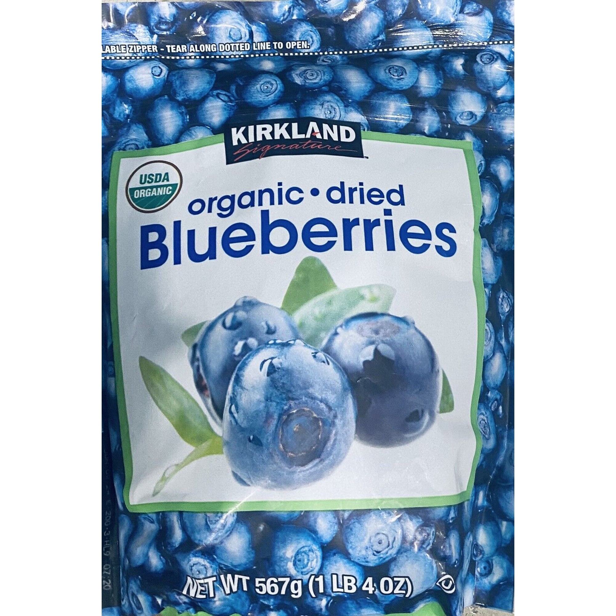 USDA ORGANIC DRIED BLUEBERRIES 20 oz Bag