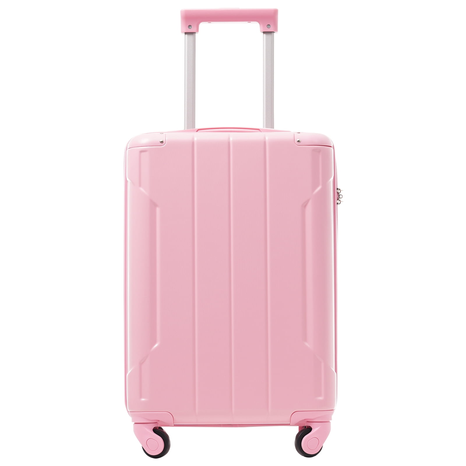 20" ABS Carry-On Luggage with TSA Lock, 360° Spinner Wheels, 3-Level Telescopic Handle, Lightweight Durable Suitcase for Weekend Travel Business Trips