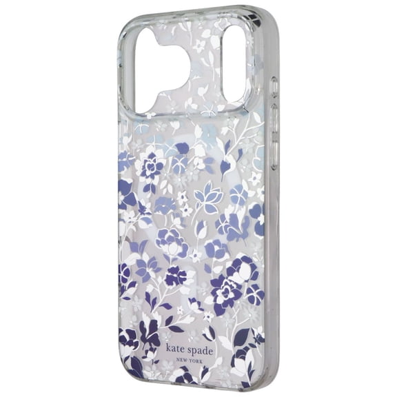 Kate Spade Protective Case (MagSafe) for iPhone 17 Pro Max - Flowerbed Blue Gems
