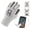 White Gray, variant on Better Grip BGCRPU Level 5 Cut Resistant Shell PU Coating Work Gloves | Work For Smart Phone, Text, Call, (Pack of 3, Small, White Gray)