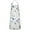White Daisy Flower, variant on White Daisy Flower Pattern Apron-Garden Aprons for Women with Pockets-Cotton Linen Waterproof Kitchen Cooking Gardening Aprons Adjustable for Kitchen,Cooking,BBQ and Salon 33x27 Inch