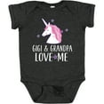 thumbnail image 3 of Inktastic Gigi and Grandpa Love Me Unicorn Grandchild Girls Baby Bodysuit, 3 of 5
