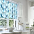 thumbnail image 2 of LALILO Kitchen Curtains and Valances Set of 3 36" Watercolor Window Treatment Tiers for Window Decor, 2 of 5