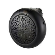 CJiaWei Small Space Heater 500W Portable Small Heater With Adjustable Thermostat And Timer Overheat And LED Display Quiet Space Heater For Bedroom Desk Indoor