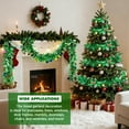 thumbnail image 5 of 5PACK 10Feet Green Christmas Tinsel Garland with Colorful Polka Dots Metallic Tinsel Twist Garland Glittering Decoration for Christmas Tree Decor Wedding Summer Luau Birthday Party, 5 of 7