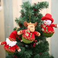 thumbnail image 4 of Adornos Para árboles de Navidad de peluche Perfecl muñeco de peluche de navidad, 4 of 8