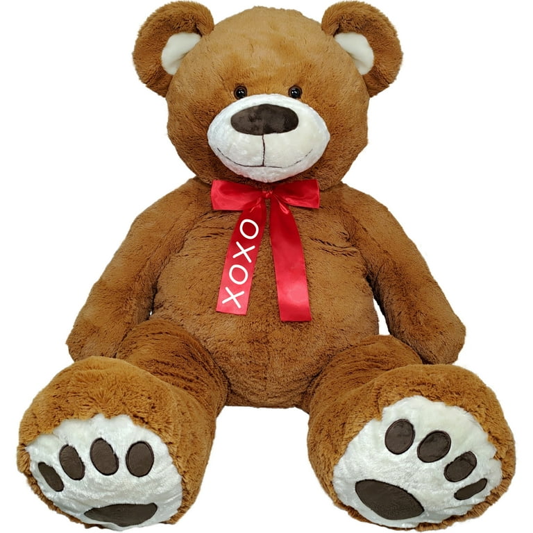 Red teddy bear 5 feet hotsell