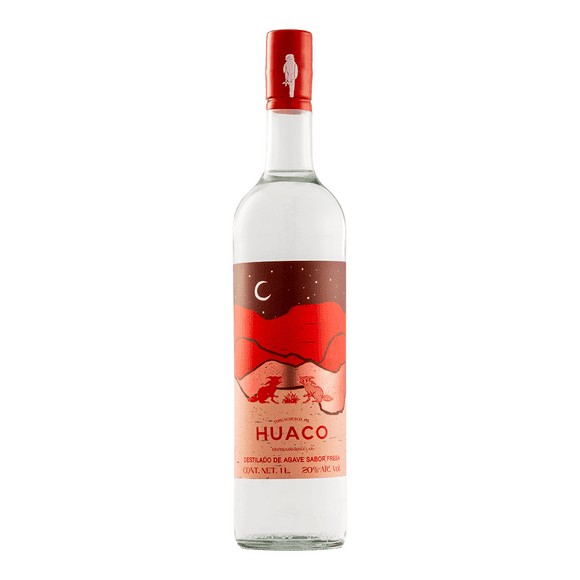 Destilado De Agave Huaco Fresa 1000 Ml Huaco Destilado de Agave