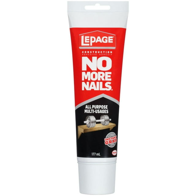 Adhésif de constrution No More Nails de LePage à multi-usages