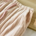 thumbnail image 5 of Women's Winter Flannel Sleep Pants Lined Thermal Pants For Home Comfort Soft Warm Cozy Long Pants With Drawstring, 5 of 7