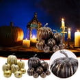 thumbnail image 1 of Xihbxyly Juego de Calabazas de Halloween, Diseño de Espuma de Imitación, Apariencia Realista, Decoración Otoñal para El Hogar, Decoración para Fiesta de Acción de Gracias, Uso Interior y Exterior, Ju, 1 of 7