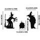 thumbnail image 3 of Halloween Horror Decoration Wall Hanging Decoration Courtyard Garden Plugin, 3 of 5