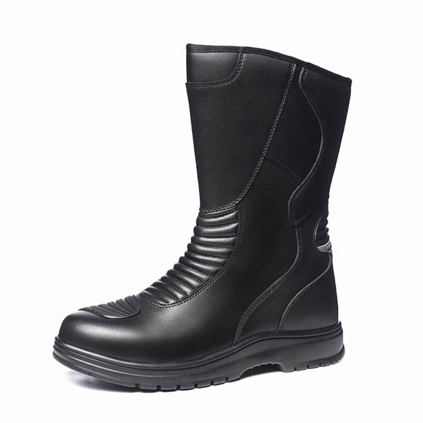 Botas de moto elegantes: diseño clásico, cómodas y transpirables, adecuadas tanto para desplazamientos diarios como para conducción informal.,Negro,36