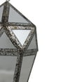 thumbnail image 2 of Northlight 10.5" Geometric Drop Christmas Ornament - Gray, 2 of 4