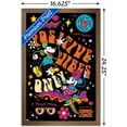 thumbnail image 3 of Disney Mickey Mouse - Positive Vibes Wall Poster, 14.725" x 22.375", Framed, 3 of 3