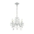 thumbnail image 3 of Indoor Ceiling Decorative Steel St. Francis 4 Light Chrome Pendant Clear Royal Cut Crystal, 3 of 5