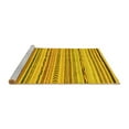 thumbnail image 2 of Ahgly Company Machine Washable Indoor Rectangle Abstract Yellow Modern Area Rugs, 7' x 10', 2 of 4