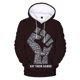 thumbnail image 3 of Sudadera con capucha con estampado 3D de Black Lives Matter para hombre, talla grande, manga larga, para primavera y otoño, para mujer, ropa para niños, 3 of 5